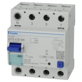 Doepke DFS 4 040-4/0,03-B NK interruttore automatico Dispositivo a corrente residua B-type (09134995)