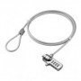 Goobay 93038 cavo di sicurezza Grigio 1,5 m (93038)