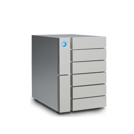 LaCie 6big Thunderbolt 3 array di dischi 48 TB Desktop Argento (STFK48000402)