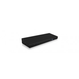 ICY BOX IB-DK2244AC Cablato USB 3.2 Gen 1 (3.1 Gen 1) Type-C Nero (60573)