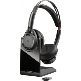 POLY Voyager Focus UC Auricolare Wireless A Padiglione Ufficio Bluetooth Nero (211709-101)
