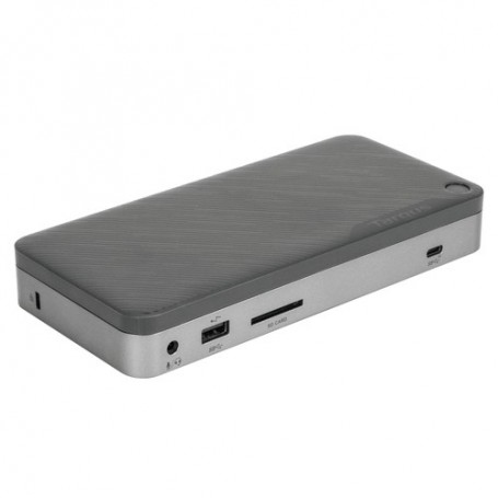 Targus Thunderbolt 3 8K Video Dock Cablato Nero, Grigio (DOCK221EUZ)
