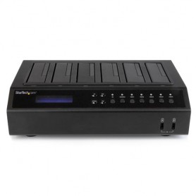 StarTech.com Dock Duplicatore Disco Rigido HDD USB 3.0 / eSATA a 6 Bay - HDD/ SSD 1:5 Cloner / Eraser (SATDOCK5U3ER)