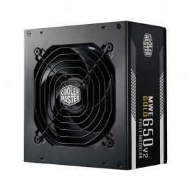 Cooler Master MWE Gold 650 - V2 Full Modular alimentatore per computer 650 W 24-pin ATX ATX Nero (MPE-6501-AFAAG-EU)
