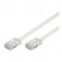 Goobay Cat5e Flat 5-700 7.0m cavo di rete Bianco 7 m (93362)