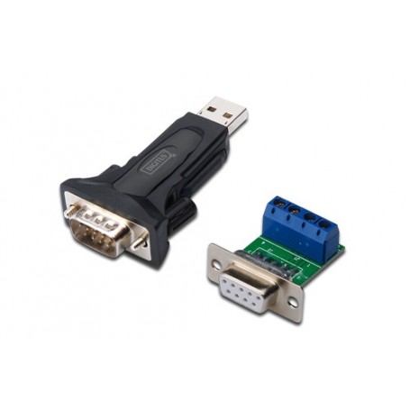 Digitus USB 2.0 - RS-485 Nero (DA-70157)