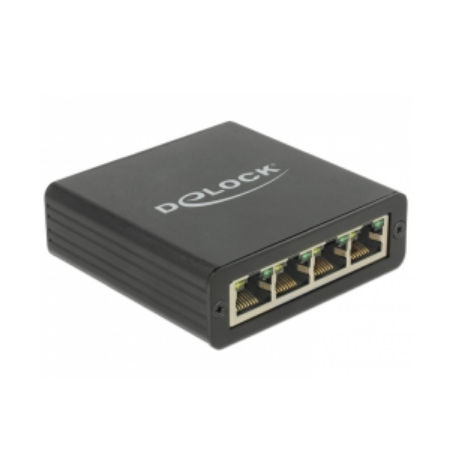 DeLOCK 62966 hub di interfaccia Nero (62966)