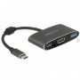 DeLOCK 62991 adattatore grafico USB 3840 x 2160 Pixel Grigio (62991)