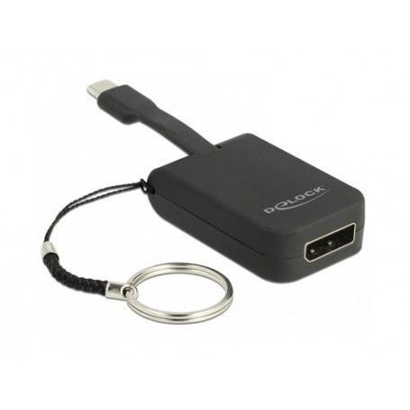 DeLOCK 63940 cavo e adattatore video 0,03 m USB tipo-C DisplayPort Nero (63940)