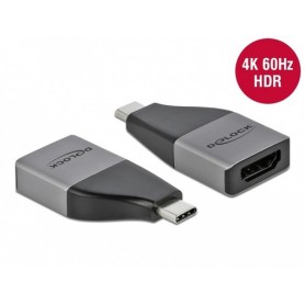 DeLOCK 64119 adattatore grafico USB 3840 x 2160 Pixel Grigio (64119)