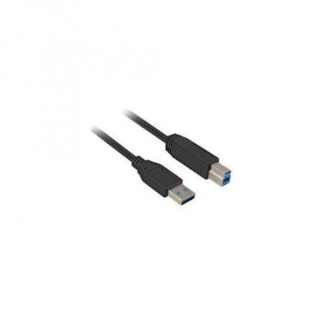Sharkoon 3m, USB3.0-A/USB3.0-B cavo USB USB 3.2 Gen 1 (3.1 Gen 1) USB A USB B Nero (4044951015658)