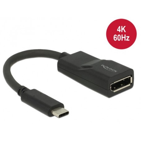 DeLOCK 62748 adattatore grafico USB 4096 x 2160 Pixel Nero (62748)