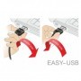 DeLOCK 0.5m, USB2.0-A/USB2.0-B cavo USB 0,5 m USB A USB B Nero (83684)
