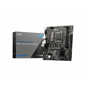 MSI MB PRO H610M-B DDR4 Intel H610 LGA 1700 micro ATX (H610M-B DDR4)