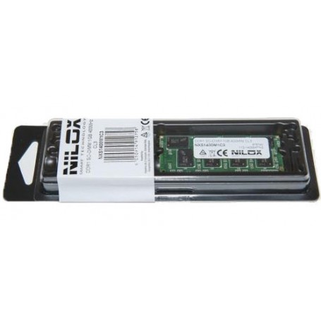 Nilox 1GB PC-3200 memoria 1 x 1 GB DDR 400 MHz (NXS1400M1C3)