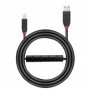 Lindy 43227 cavo USB 10 m USB 3.2 Gen 1 (3.1 Gen 1) USB A USB B Nero (43227)