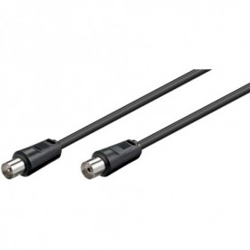 Goobay 50912 cavo coassiale 15 m IEC Nero (50912-GB)