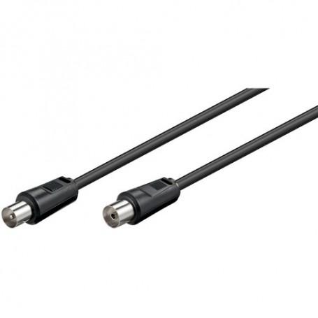 Goobay 50912 cavo coassiale 15 m IEC Nero (50912-GB)