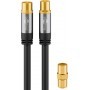 Wentronic 70384 cavo coassiale 5 m Nero (70384)