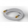 Wentronic 70644 cavo coassiale 5 m F Bianco (70644)