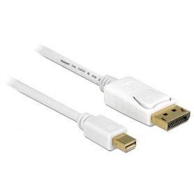 DeLOCK 83483 cavo DisplayPort 3 m Mini DisplayPort Bianco (83483)