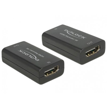 DeLOCK 11403 moltiplicatore AV Nero (11403)