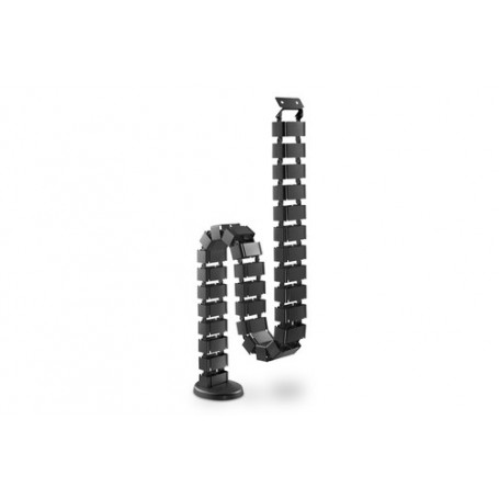 ASSMANN Electronic DA-90505 blindosbarra Portacavi a curva Nero (DA-90505)