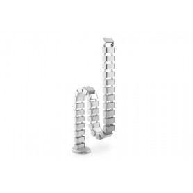 ASSMANN Electronic DA-90506 blindosbarra Portacavi a curva Argento (DA-90506)