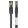Goobay 66724 cavo di rete Nero 5 m Cat8.1 S/FTP (S-STP) (66724)