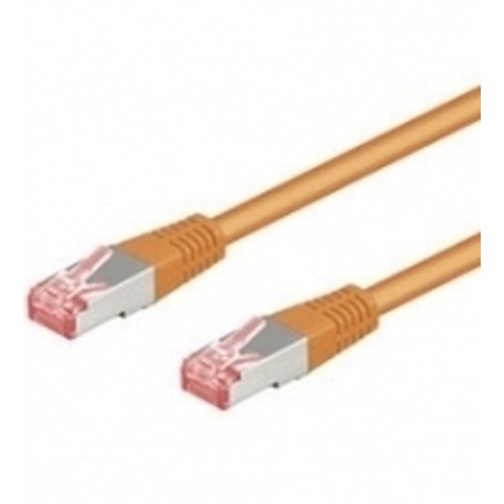 Goobay CAT 6-1000 SSTP PIMF 10.0m cavo di rete Arancione 10 m (93469)