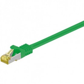 Goobay RJ-45 CAT7 2m cavo di rete Verde S/FTP (S-STP) (91604)