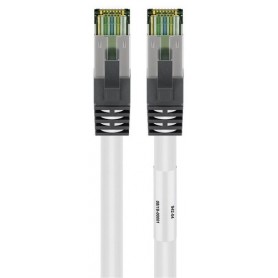 Goobay 55124 cavo di rete Bianco 1 m Cat8.1 S/FTP (S-STP) (55124)