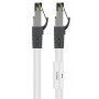 Goobay 55124 cavo di rete Bianco 1 m Cat8.1 S/FTP (S-STP) (55124)