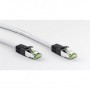 Goobay 55124 cavo di rete Bianco 1 m Cat8.1 S/FTP (S-STP) (55124)