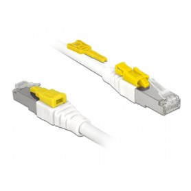 DeLOCK 85331 cavo di rete Bianco 1 m Cat6a S/FTP (S-STP) (85331)