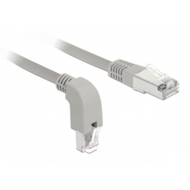 DeLOCK 85874 cavo di rete Grigio 1 m Cat6a S/FTP (S-STP) (85874)