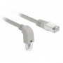 DeLOCK 85875 cavo di rete Grigio 2 m Cat6a S/FTP (S-STP) (85875)