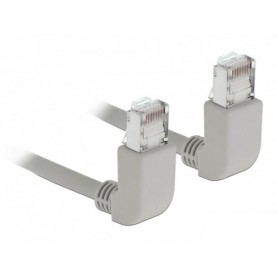 DeLOCK 83517 cavo di rete Grigio 1 m Cat6a S/FTP (S-STP) (83517)