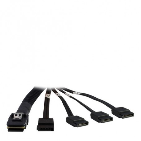 Inter-Tech 88885237 cavo SATA 0,65 m Nero (88885237)