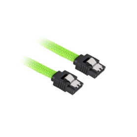 Sharkoon Sata 3 cavo SATA 0,3 m SATA 7-pin Nero, Verde (4044951016624)