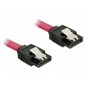 DeLOCK 82674 cavo SATA 0,1 m Rosso (82674)