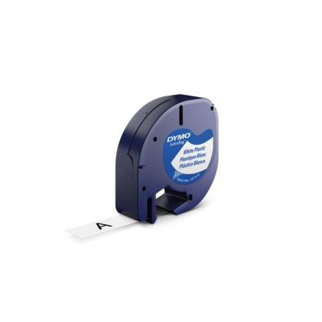 DYMO 12mm LetraTAG Plastic tape nastro per etichettatrice (S0721660)