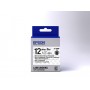 Epson Nastro fondo Trasparente per testo Nero 12/9 LK-4TBN (C53S654012)