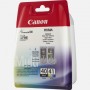 Canon PG-40 / CL-41 cartuccia d'inchiostro 2 pz Originale Ciano per foto, Magenta per foto, Nero, Giallo foto (0615B051)
