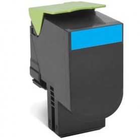 Lexmark 80C2XCE cartuccia toner 1 pz Originale Ciano (80C2XCE)