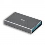 i-tec C31MYSAFEU315 contenitore di unità di archiviazione Box esterno HDD/SSD Grigio, Turchese 2.5" (C31MYSAFEU315)