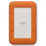 LaCie Rugged Secure disco rigido esterno 2000 GB Arancione, Bianco (STFR2000403)