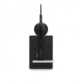 EPOS | SENNHEISER IMPACT D 10 Phone - EU Cuffia Aggancio, Padiglione auricolare, Passanuca Nero, Argento (506408)