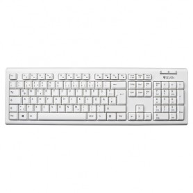 V7 Tastiera Cablata USB - bianco - ITALIANO (KU200IT-WHT)
