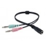 Equip Chat Headset Auricolare Cablato A Padiglione Musica e Chiamate Nero (245302)